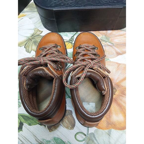 Zamberlan Ladies Hiking Brown Boots Size US 8 1/2  39 Vibram soles Style A306 - Picture 6 of 7